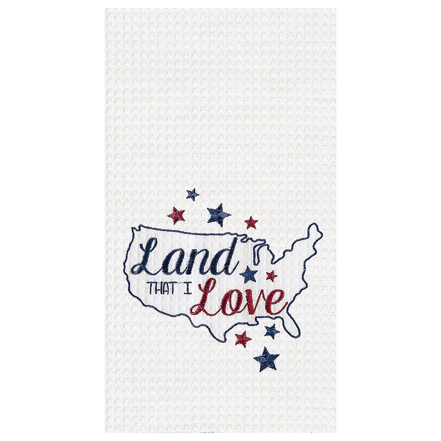 Land That I Love Waffle Towel