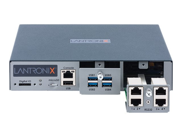 Lantronix Edge Management Gateway 8500 - Console server - 4 ports - 1GbE, RS-232 - 1U EMG851000S