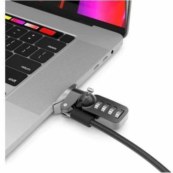 Ledge Lock Adapter for MacBook Pro 16" (2019) with Combination Cable Lock Silver MBPR16LDG01CL