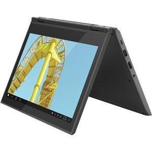 Lenovo 300e 81M900EXUS 11.6 Touchscreen Convertible 2 in 1 Notebook - HD - Intel Pentium Silver N5030 - 4 GB - 128 GB SSD - English Keyboard - Black"