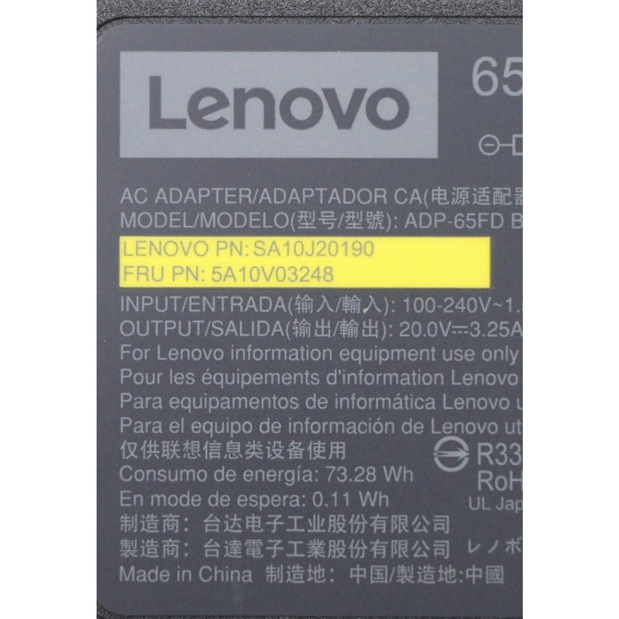 Lenovo AC Adapter 5A10V03248