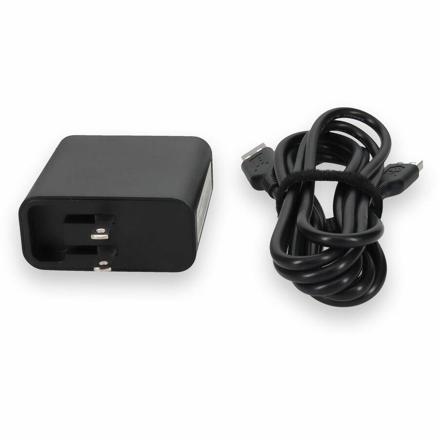Lenovo ADL65WDA Compatible 65W 20V at 3.25A Black Laptop Power Adapter and Cable ADL65WDA-AA
