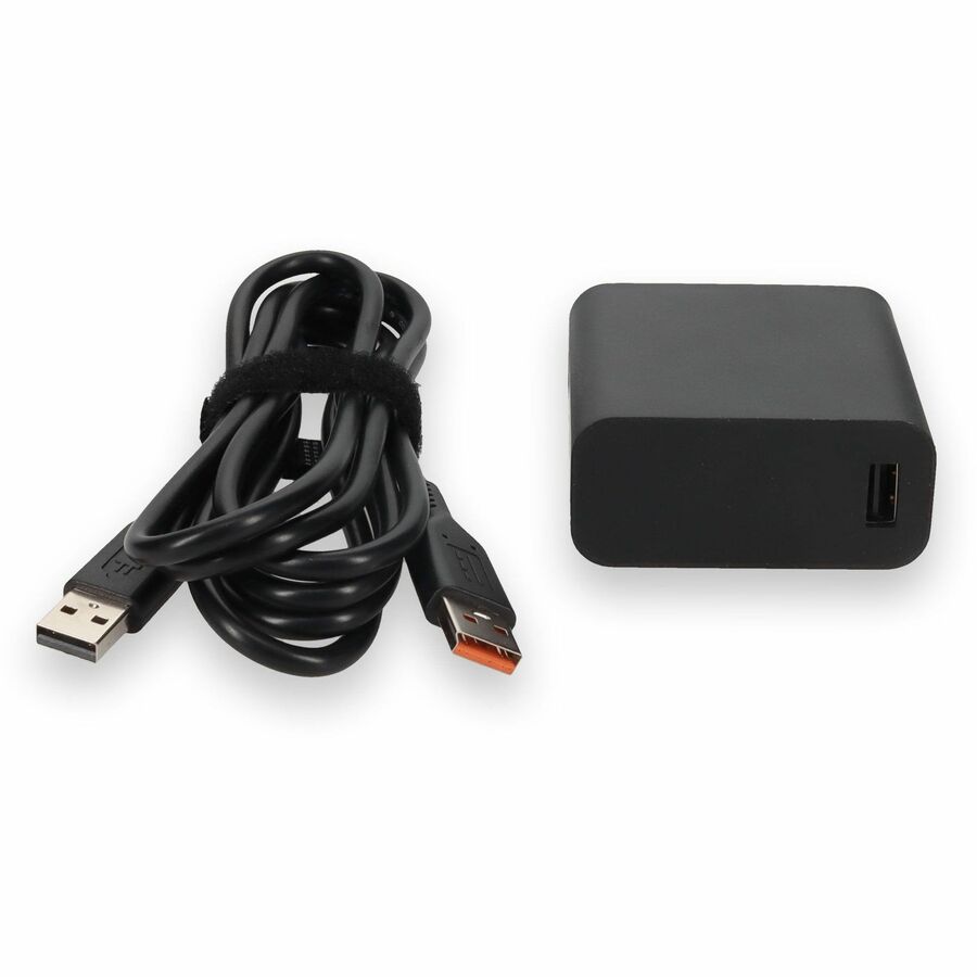 Lenovo ADL65WDA Compatible 65W 20V at 3.25A Black Laptop Power Adapter and Cable ADL65WDA-AA