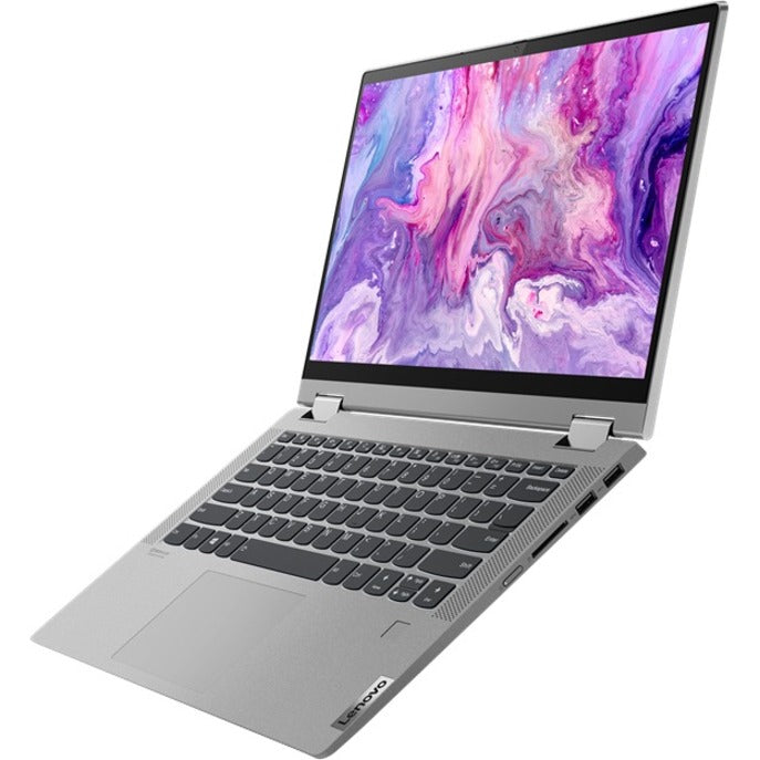 Lenovo IdeaPad Flex 5 14ALC05 82HU0084US 14" Touchscreen Convertible 2 in 1 Notebook - Full HD - 1920 x 1080 - AMD Ryzen 3 5300U Quad-core (4 Core) 2.60 GHz - 4 GB Total RAM - 128 GB SSD - Platinum Gray