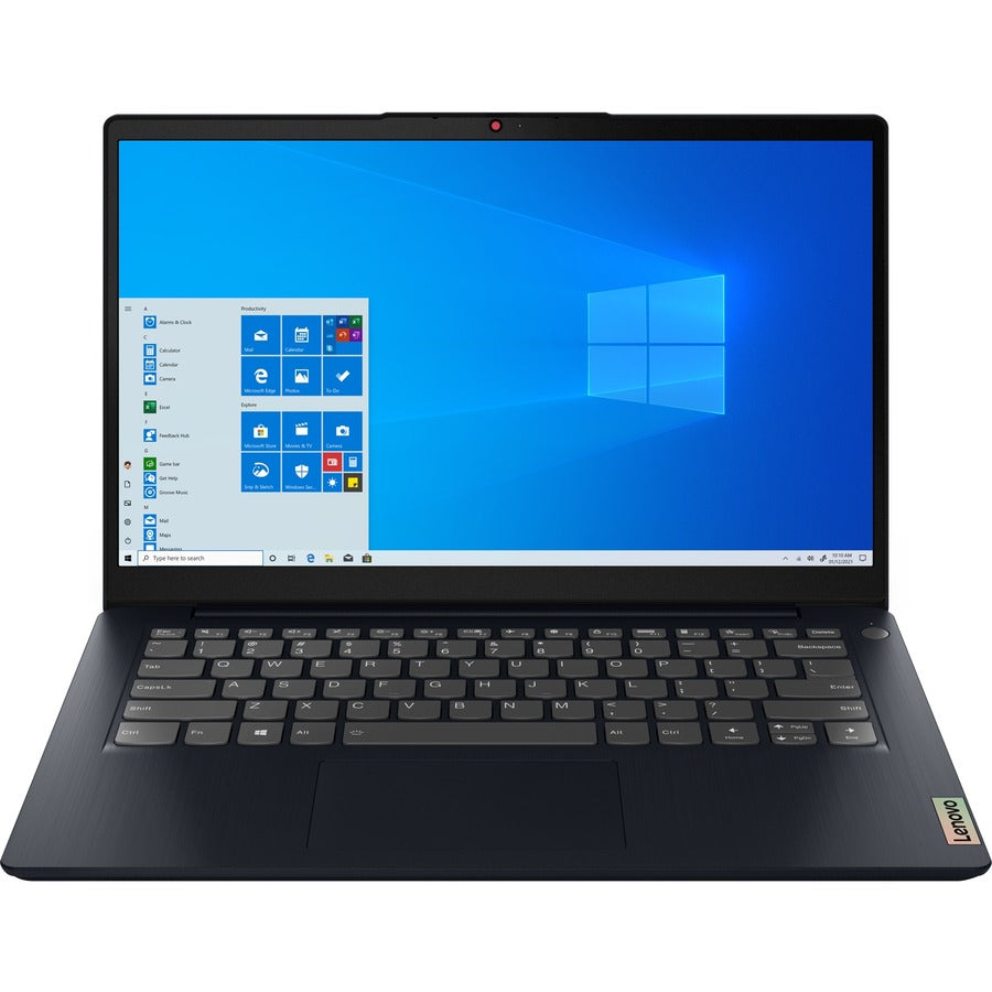 Lenovo-Imsourcing Ideapad 3 14Alc6 82Kt00Gvus 14" Notebook - Full Hd - 1920 X 1080 - Amd Ryzen 5 5500U Hexa-Core (6 Core) 2.10 Ghz - 8 Gb Total Ram - 4 Gb On-Board Memory - 256 Gb Ssd - Abyss Blue