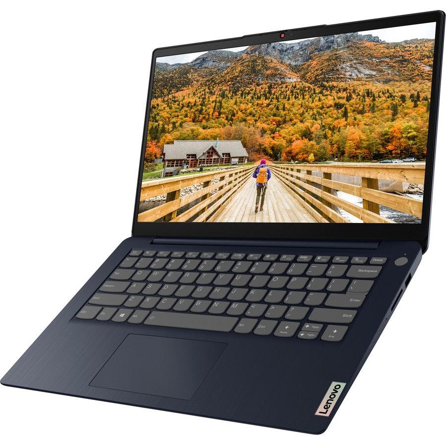 Lenovo-Imsourcing Ideapad 3 14Alc6 82Kt00Gvus 14" Notebook - Full Hd - 1920 X 1080 - Amd Ryzen 5 5500U Hexa-Core (6 Core) 2.10 Ghz - 8 Gb Total Ram - 4 Gb On-Board Memory - 256 Gb Ssd - Abyss Blue