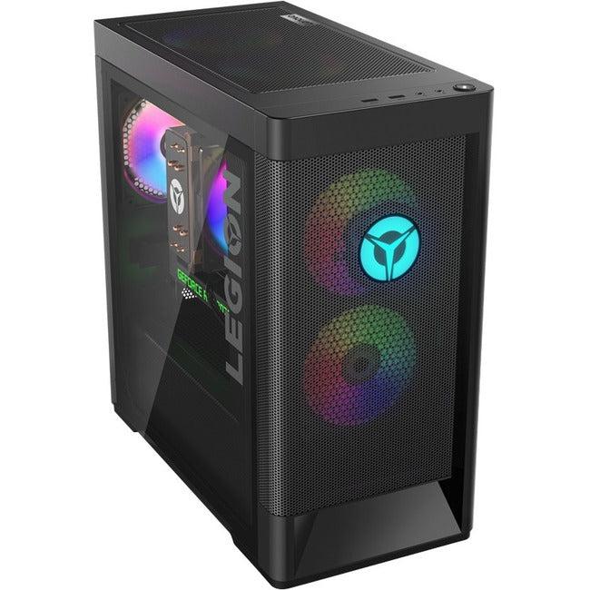 Lenovo Legion T5 26IAB7 90SU000CUS Gaming Desktop Computer - Intel Core i7 12th Gen i7-12700 - 16 GB - 1 TB HDD - 1 TB SSD - Tower - Black
