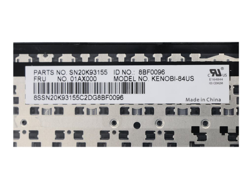 Lenovo - Notebook replacement keyboard - with Trackpoint - US - FRU