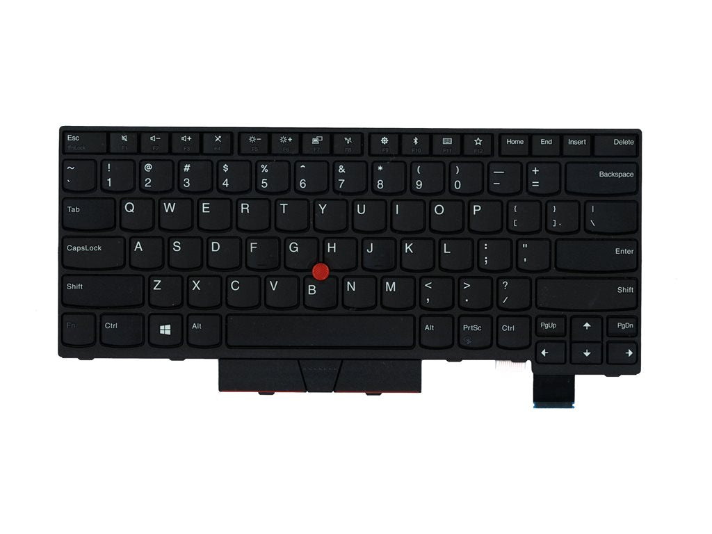 Lenovo - Notebook replacement keyboard - with Trackpoint, UltraNav - QWERTY - US - FRU - for ThinkPad A475 20KL, 20KM;