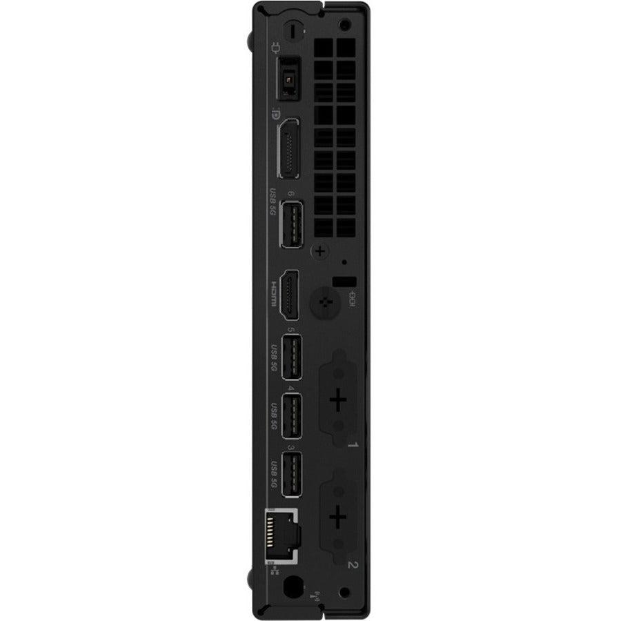 Lenovo ThinkCentre M60q 12C60007US Chromebox - Intel Celeron 7305 Penta-core (5 Core) 1.10 GHz - 8 GB RAM DDR4 SDRAM - 64 GB Flash Memory Capacity - Tiny - Black