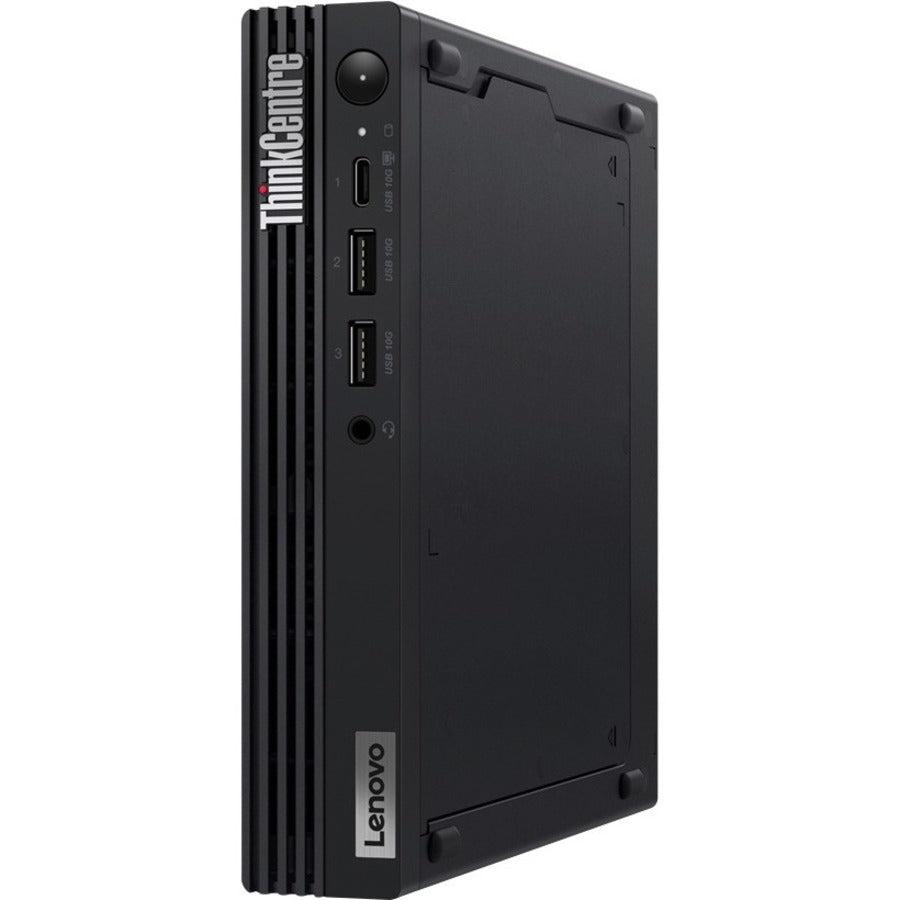 Lenovo ThinkCentre M60q 12C6000EUS Chromebox - Intel Core i5 12th Gen i5-1235U Deca-core (10 Core) 1.30 GHz - 8 GB RAM DDR4 SDRAM - 256 GB M.2 PCI Express NVMe 4.0 x4 SSD - Tiny - Black