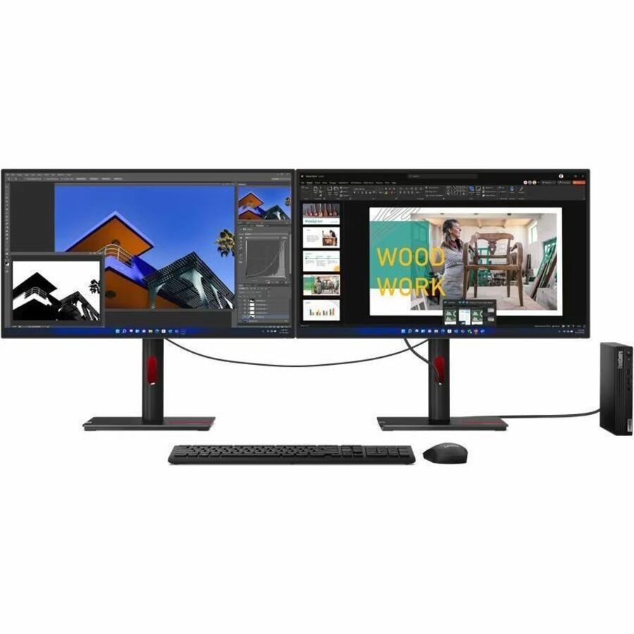 Lenovo ThinkCentre M80q Gen 4 12E90001US Desktop Computer - Intel Core i5 13th Gen