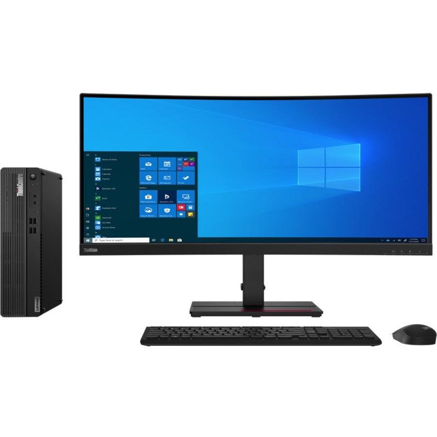 Lenovo ThinkCentre M80s Gen 3 11TG000AUS Desktop Computer - Intel Core i7 12th Gen i7-12700 Dodeca-core (12 Core) 2.10 GHz - 16 GB RAM DDR5 SDRAM - Small Form Factor - Raven Black