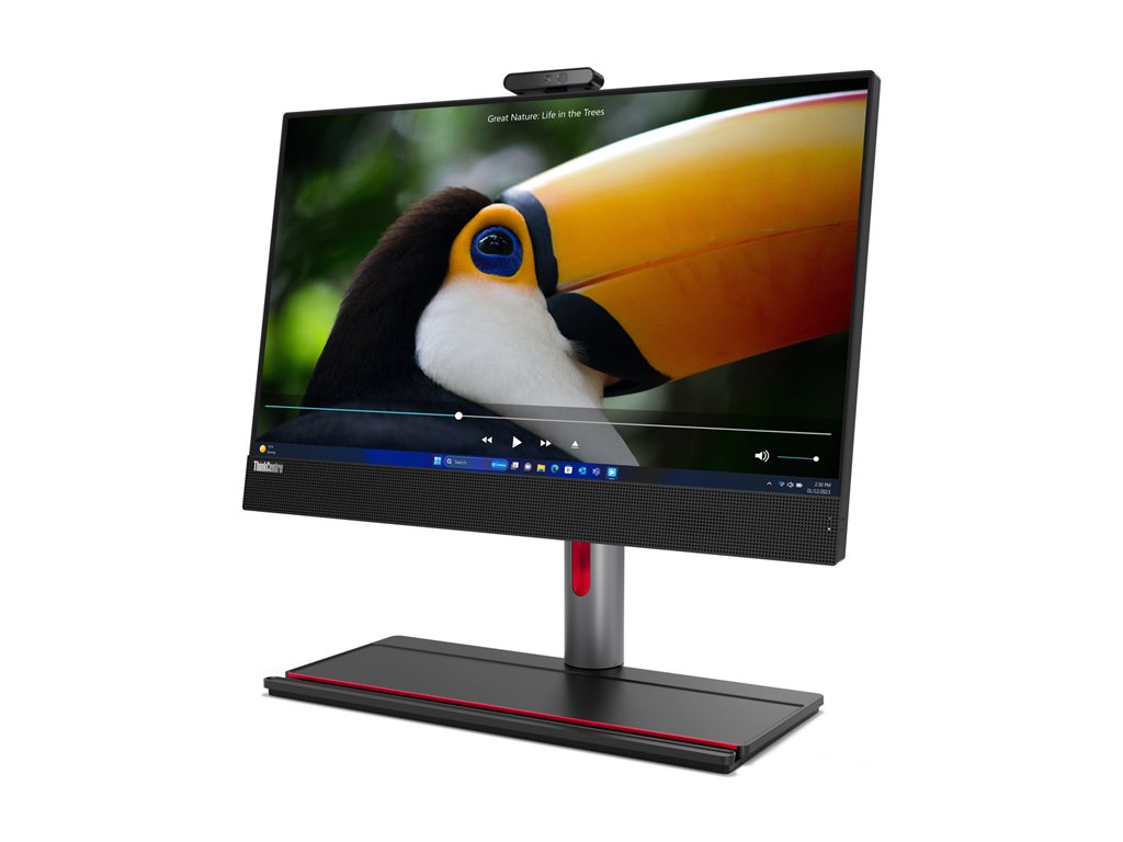 Lenovo ThinkCentre M90a Gen 5 12SH - All-in-one with UltraFlex V Stand - Core i7 i7-14700 / up to 5.4 GHz - vPro Enterprise - 12SH001PUS