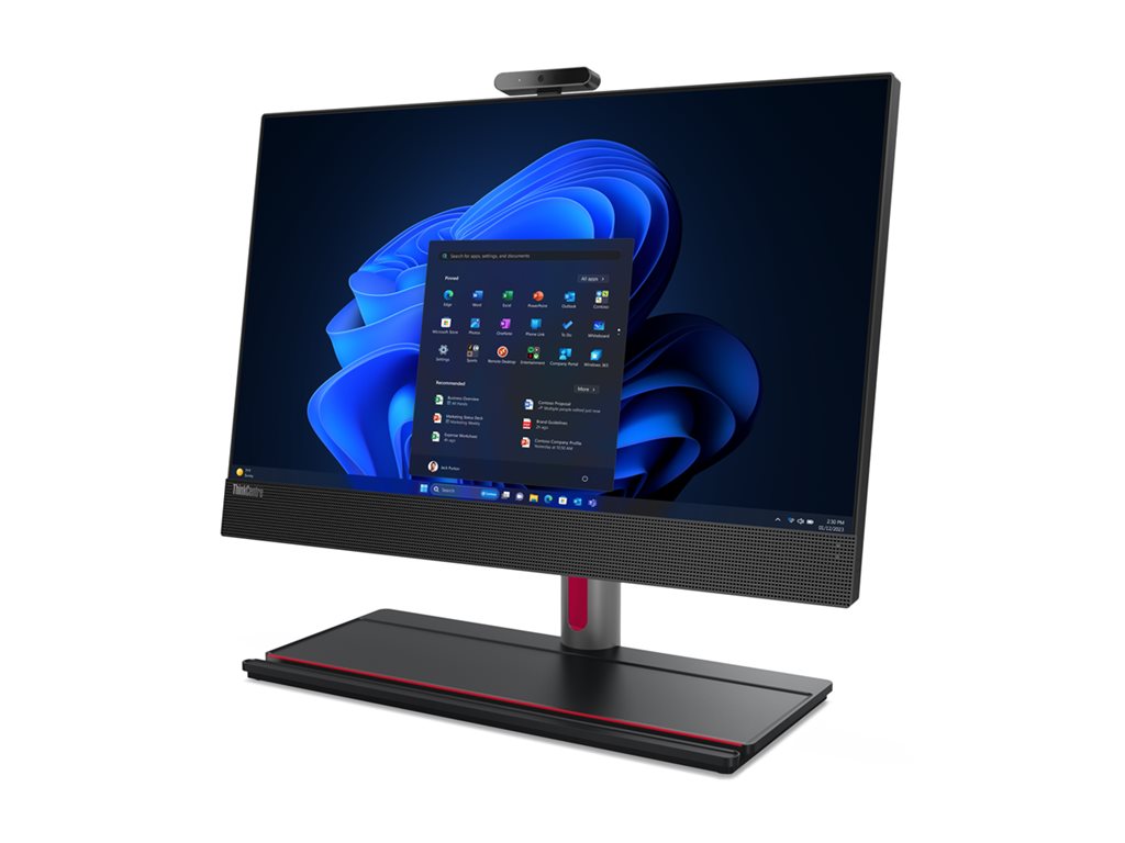 Lenovo ThinkCentre M90a Gen 5 12SH - All-in-one with UltraFlex V Stand - Core i7 i7-14700 / up to 5.4 GHz - vPro Enterprise - 12SH001PUS