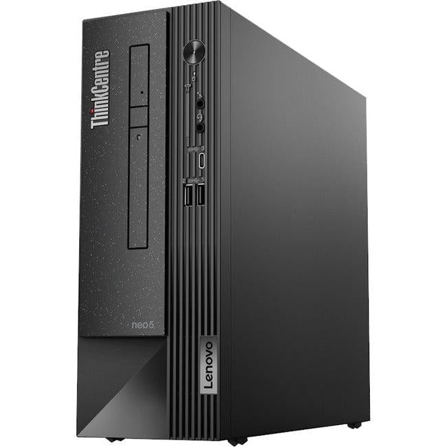 Lenovo ThinkCentre Neo 50s 11SX005EUS Desktop Computer - Intel Core i5 12th Gen i5-12400 - 8 GB - 128 GB SSD - Small Form Factor - Black