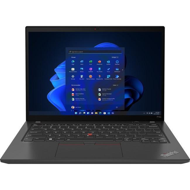 Lenovo ThinkPad P14s Gen 3 21AK002KUS 14 Mobile Workstation - WUXGA - Intel Core i7 12th Gen i7-1260P - 8 GB - 256 GB SSD - English (US) Keyboard - Black"