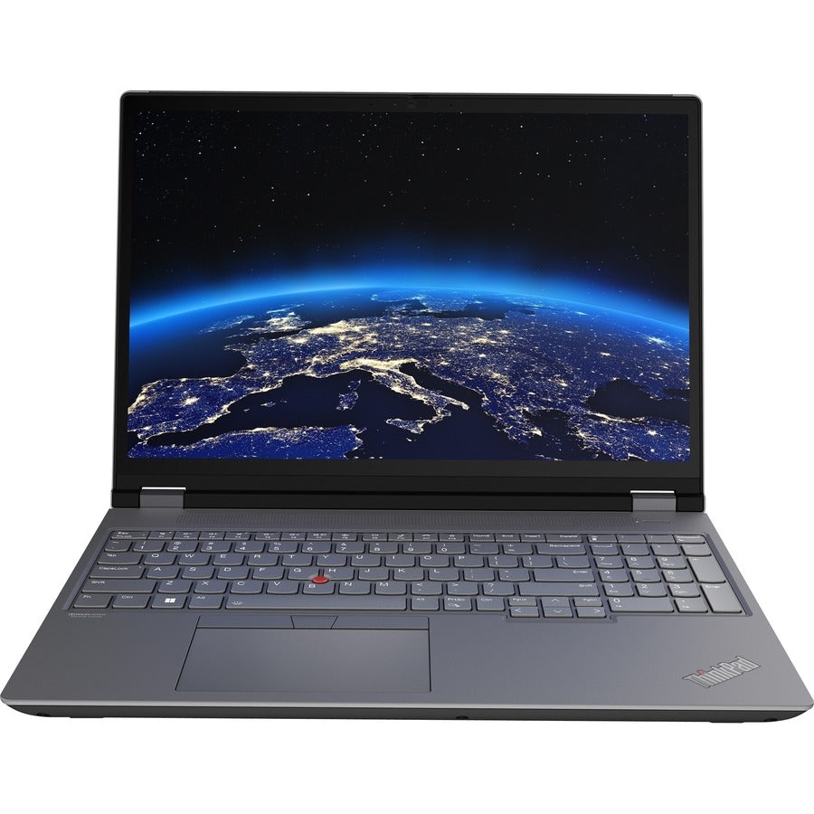 Lenovo ThinkPad P16 G1 21D7S0KS00 16" Mobile Workstation - WUXGA - 1920 x 1080 - Intel Core i9 12th Gen i9-12950HX Hexadeca-core (16 Core) 2.30 GHz - 64 GB Total RAM - 512 GB SSD - Storm Gray, Thunder Black
