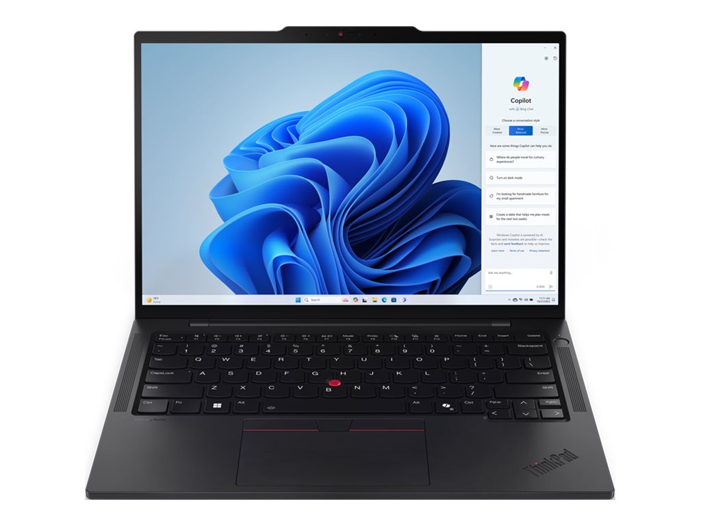 Lenovo ThinkPad T14s Gen 5 21LS - 180-degree hinge design - Intel Core Ultra 7 - 155U / up to 4.8 GHz - Win 11 Pro -