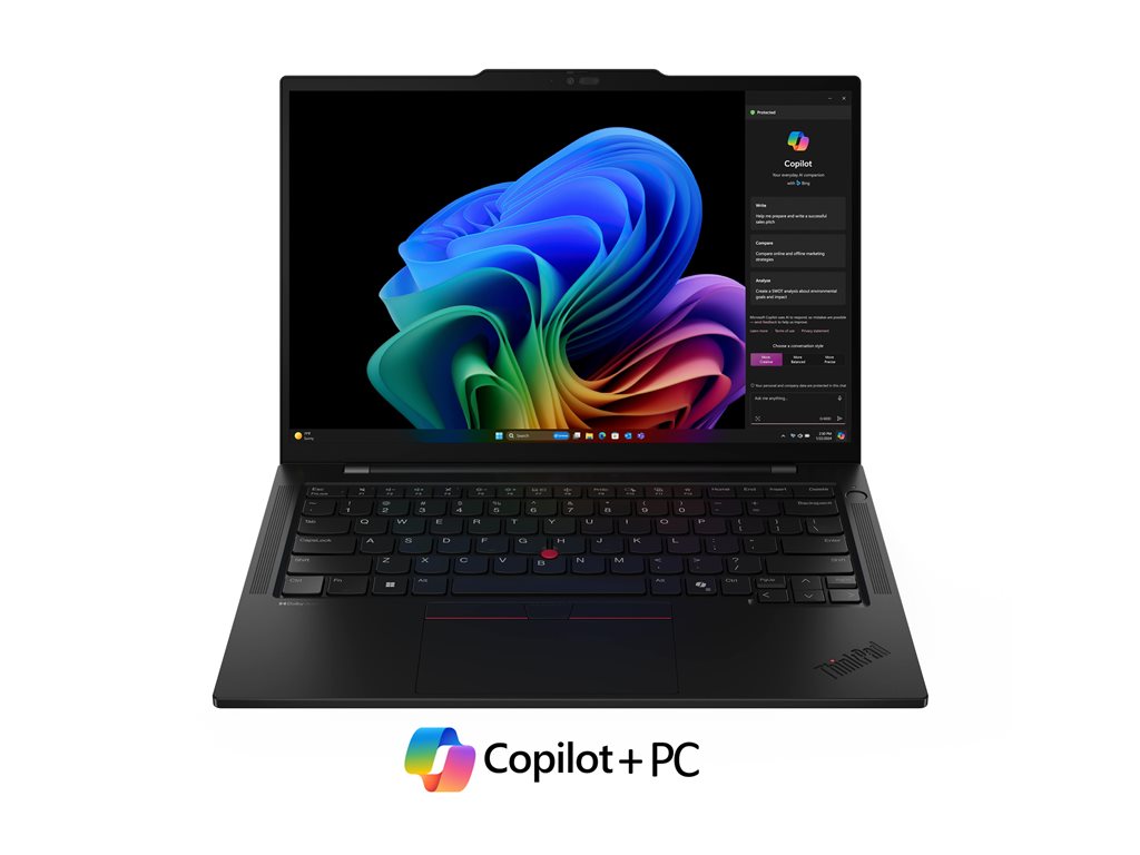 Lenovo ThinkPad T14s Gen 6 21M1 - 180-degree hinge design - AMD Ryzen AI 7 PRO - 360 / up to 5 GHz - Win 11 Pro - Radeon 880M 21M1001YUS