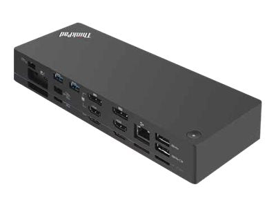 Lenovo ThinkPad Thunderbolt 3 Workstation Dock - Port replicator - Thunderbolt 3 - 2 x HDMI, 2 x DP, 2 x Thunderbolt -