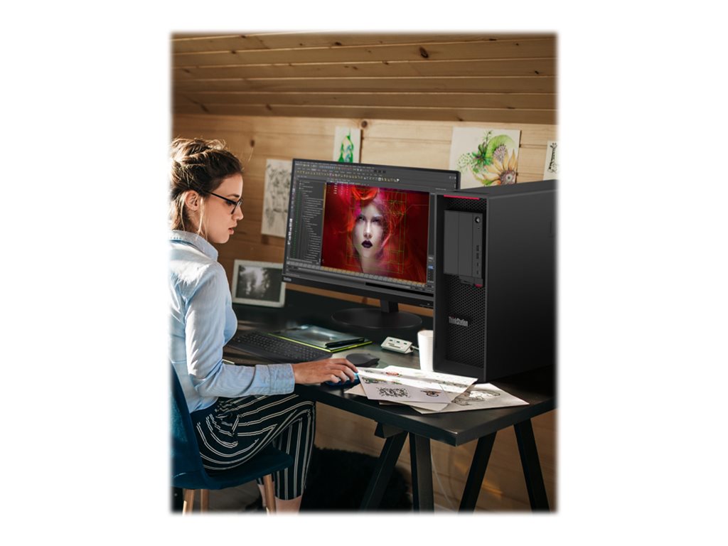 Lenovo ThinkStation P620 30E0 - Tower - 1 x Ryzen ThreadRipper PRO 5965WX / up to 4.5 GHz - AMD PRO - RAM 32 GB - SSD 1 TB - 30E000YCUS