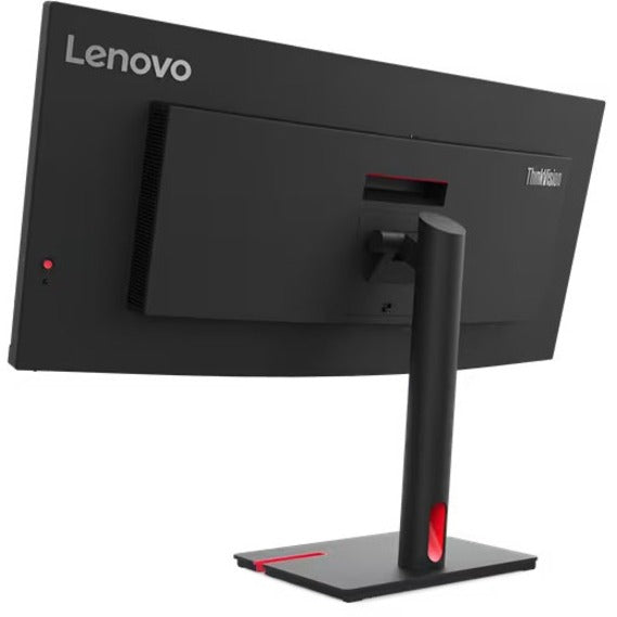 Lenovo ThinkVision T34w-30 34" Class Webcam UW-QHD Curved Screen LED Monitor - 21:9 -