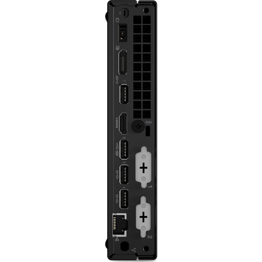 Lenovo Thinkcentre M70Q Gen 3 11T30080Us Desktop Computer - Intel Core I7 12Th Gen I7-12700T Dodeca-Core (12 Core) - 16 Gb Ram Ddr4 Sdram - 512 Gb Nvme M.2 Pci Express Pci Express Nvme 4.0 X4 Ssd - Tiny - Black