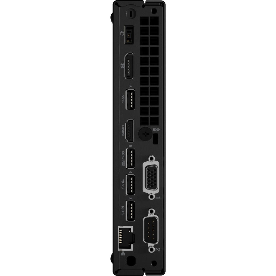 Lenovo Thinkcentre M80Q 11Dn008Yus Desktop Computer - Intel Core I5 10Th Gen I5-10500T Hexa-Core (6 Core) 2.30 Ghz - 16 Gb Ram Ddr4 Sdram - 256 Gb M.2 Pci Express Nvme X4 Ssd - Tiny - Black