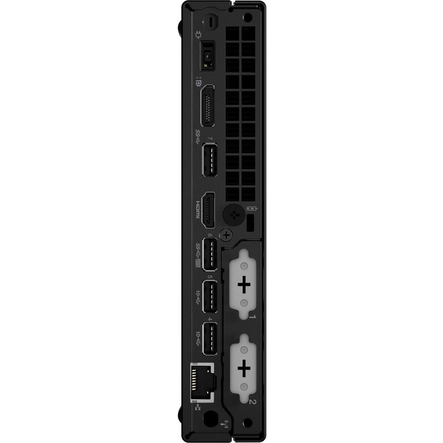 Lenovo Thinkcentre M80Q Gen 3 11U1004Bus Desktop Computer - Intel Core I5 12Th Gen I5-12500T Hexa-Core (6 Core) 2 Ghz - 8 Gb Ram Ddr5 Sdram - 512 Gb M.2 Pci Express Nvme 4.0 X4 Ssd - Tiny - Black
