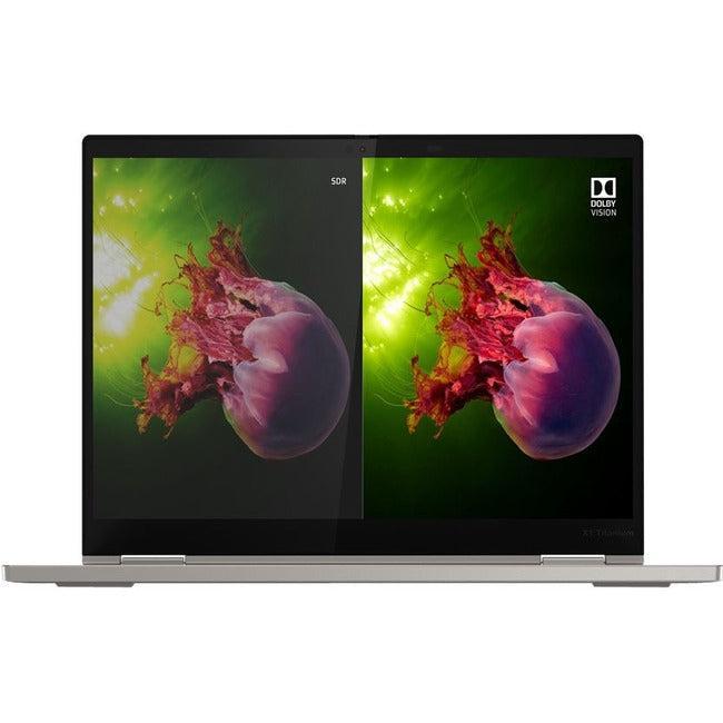 Lenovo ThinkPad X1 Titanium Yoga Gen 1 20QA000QUS 13.5 Touchscreen 2 in 1 Notebook - Intel EVO Core i7 i7-1180G7 Quad-core (4 Core) 2.20 GHz - 16 GB RAM - 512 GB SSD"