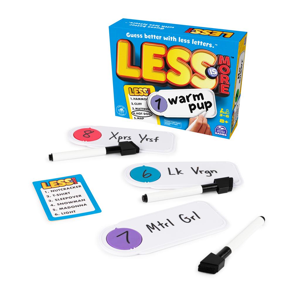 Less Is More Game - Guess Better With Less Letters