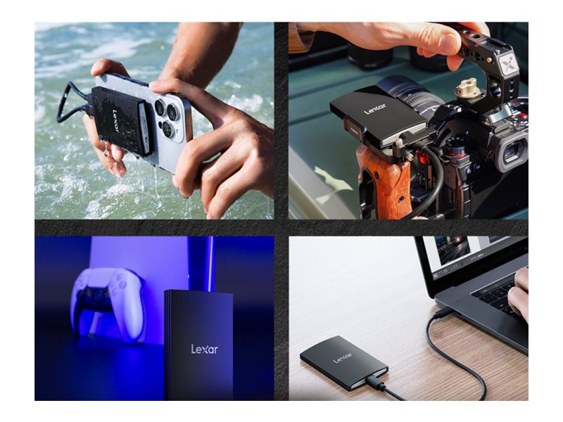 Lexar ARMOR 700 2TB Rugged Portable SSD USB 3.2 Gen 2x2 for Professionals