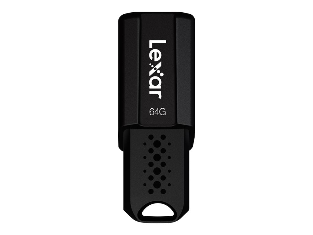 Lexar JumpDrive S80 - USB flash drive - 64 GB - USB 3.1 - black LJDS080064G-BNBNU