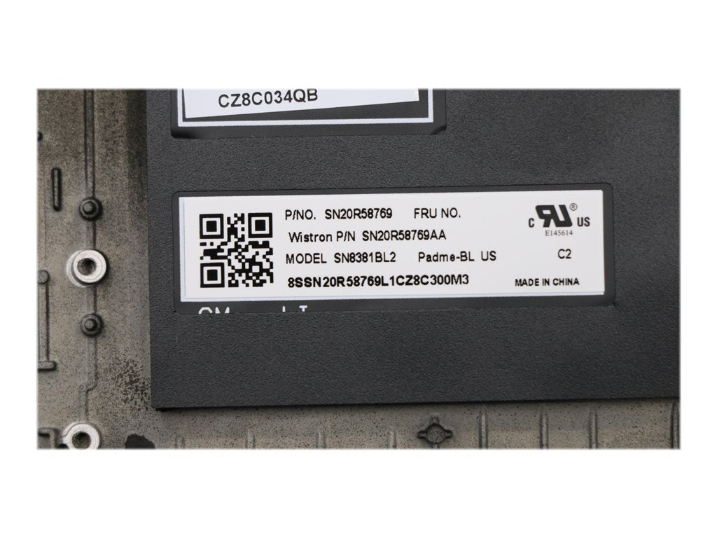 Lite-On - Notebook replacement keyboard - with Trackpoint, UltraNav - backlit - QWERTY - US - with top cover - for