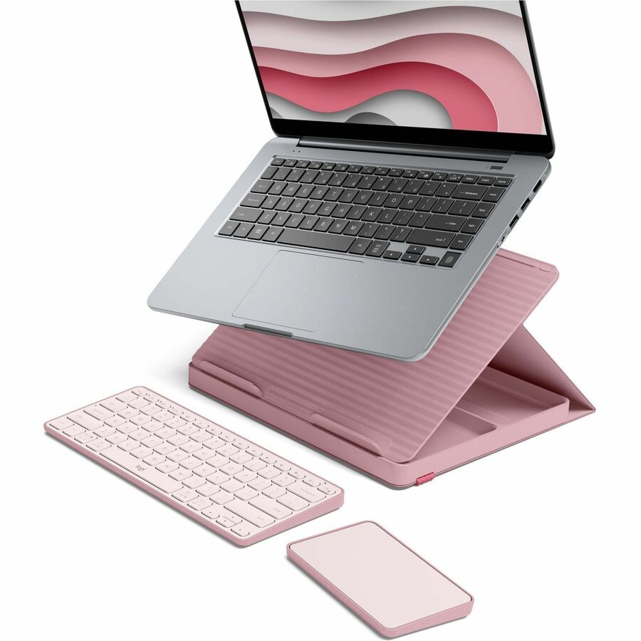 Logitech Casa Pop-Up Desk Work From Home Kit with Laptop Stand, for Laptop/MacBook (10" to 920-011237