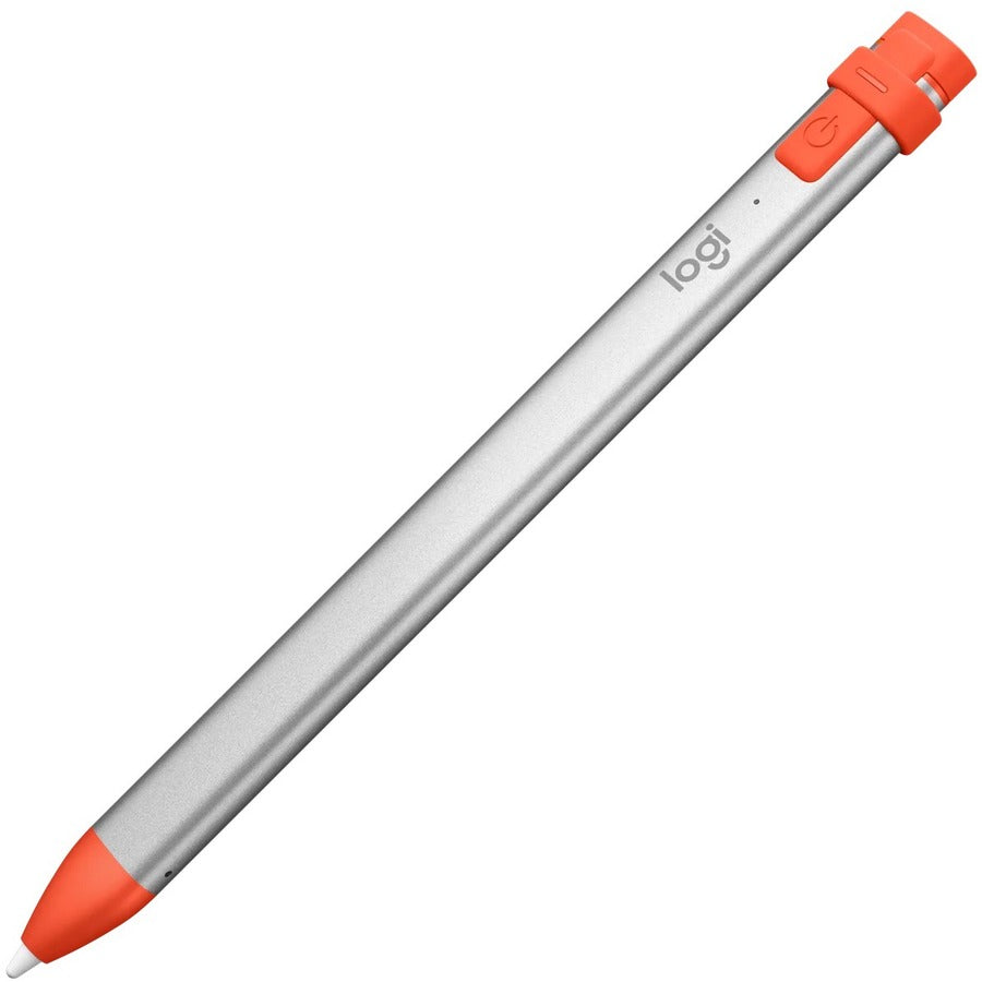 Logitech Crayon Stylus - Capacitive Touchscreen Type Supported - Replaceable Stylus Tip -