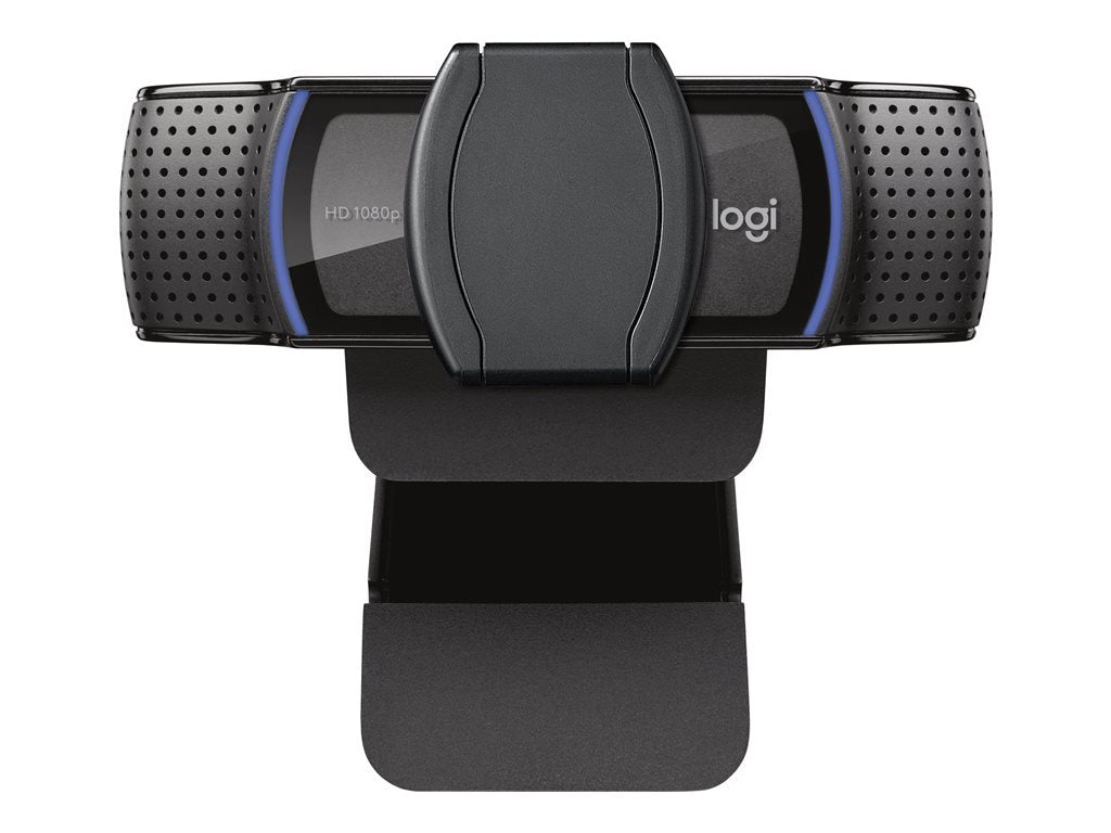 Logitech Essential Collaboration Bundle - Webcam - color - 1920 x 1080 - audio - USB - with Logitech USB Headset H390