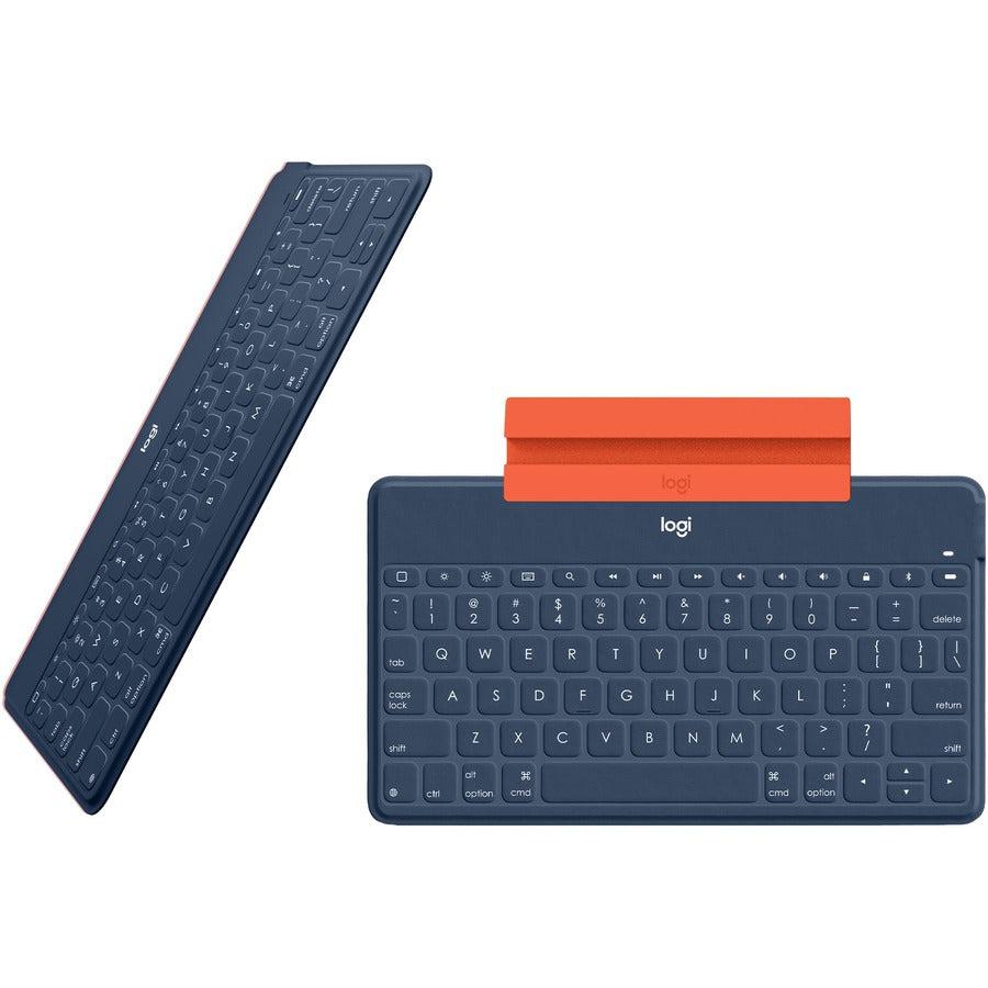 Logitech Keys-To-Go Blue, Orange, White Bluetooth
