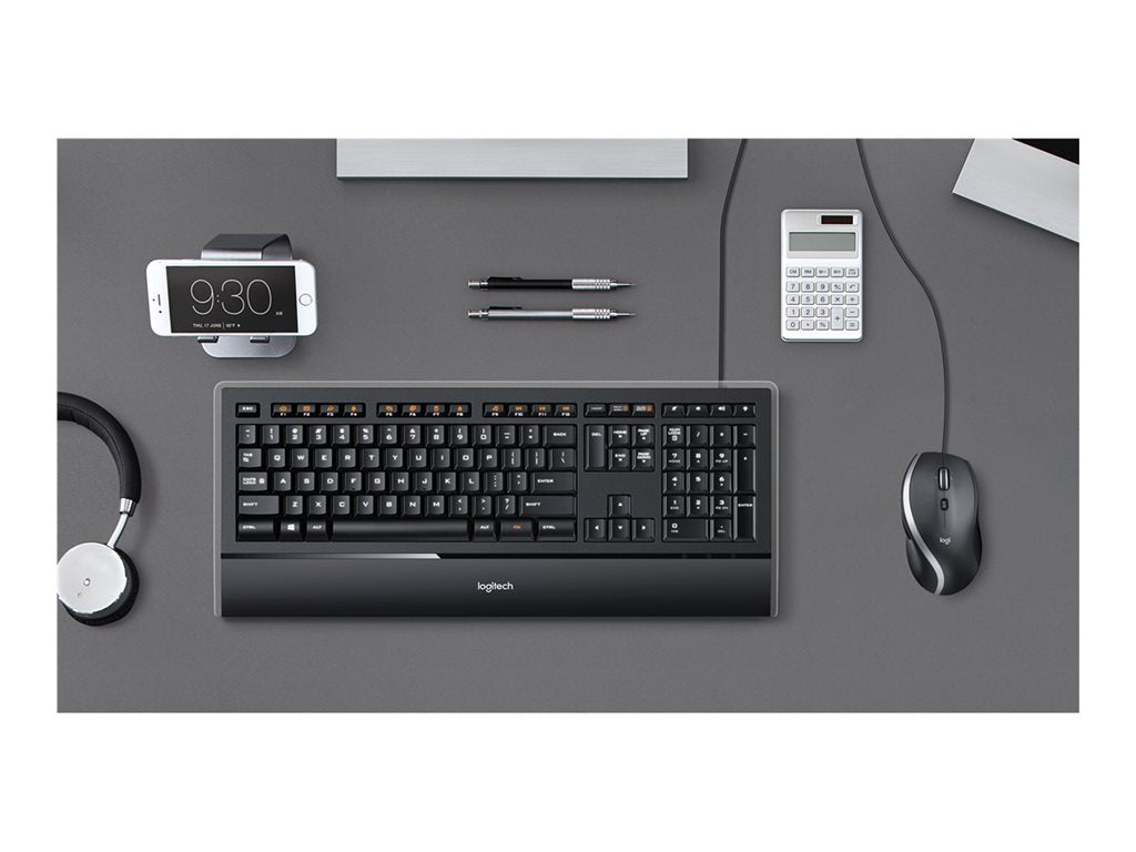 Logitech M500s Advanced - Mouse - optical - 7 buttons - wired - USB 910-007476