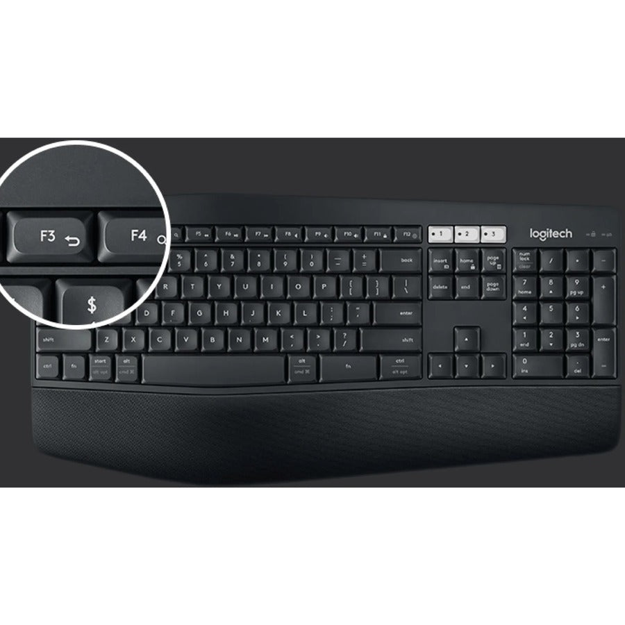 Logitech Mk850 Performance Wireless And Mouse Combo Keyboard Rf Wireless + Bluetooth Qwerty English Black