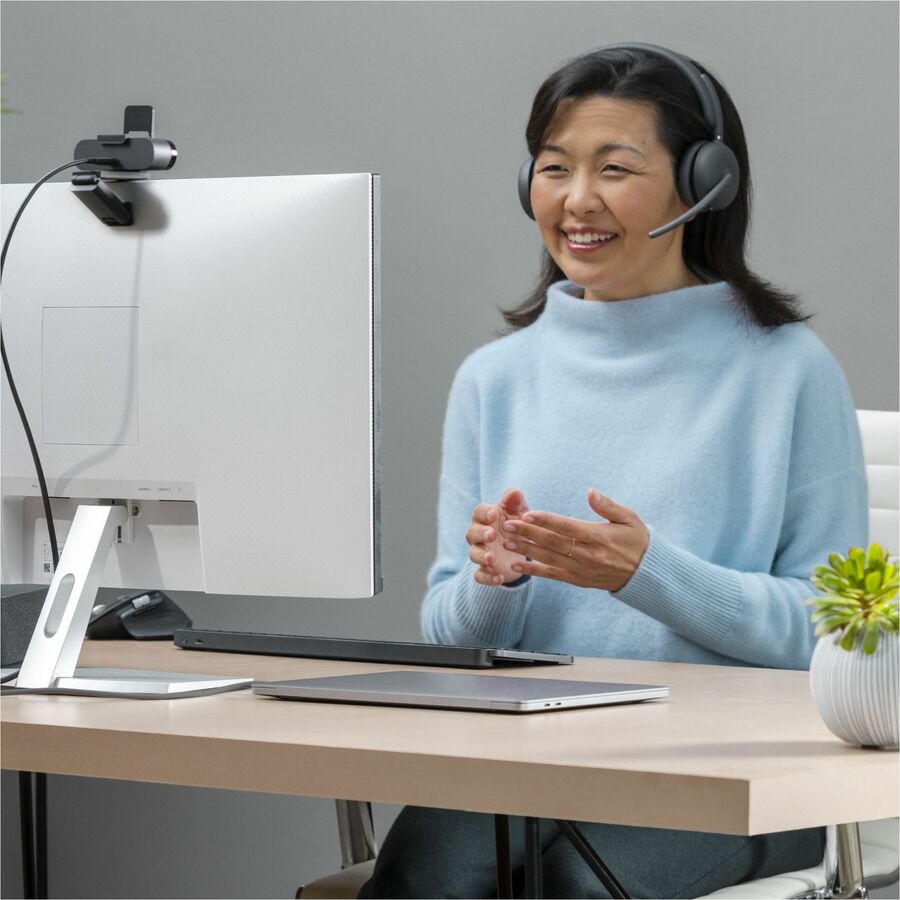 Logitech Zone 950 Headset - Wireless - Bluetooth - 164 ft - 20 Hz - 20 kHz - Over-the-head