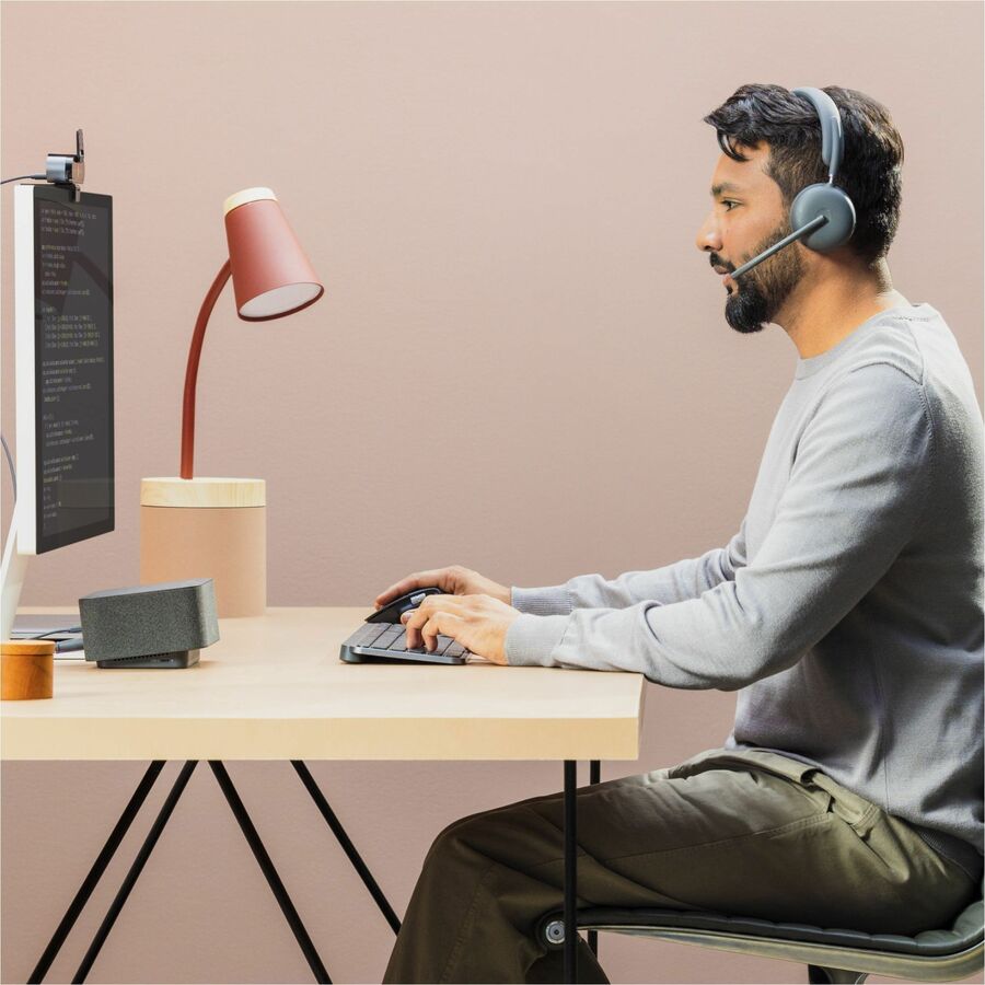 Logitech Zone 950 Headset - Wireless - Bluetooth - 164 ft - 20 Hz - 20 kHz - Over-the-head