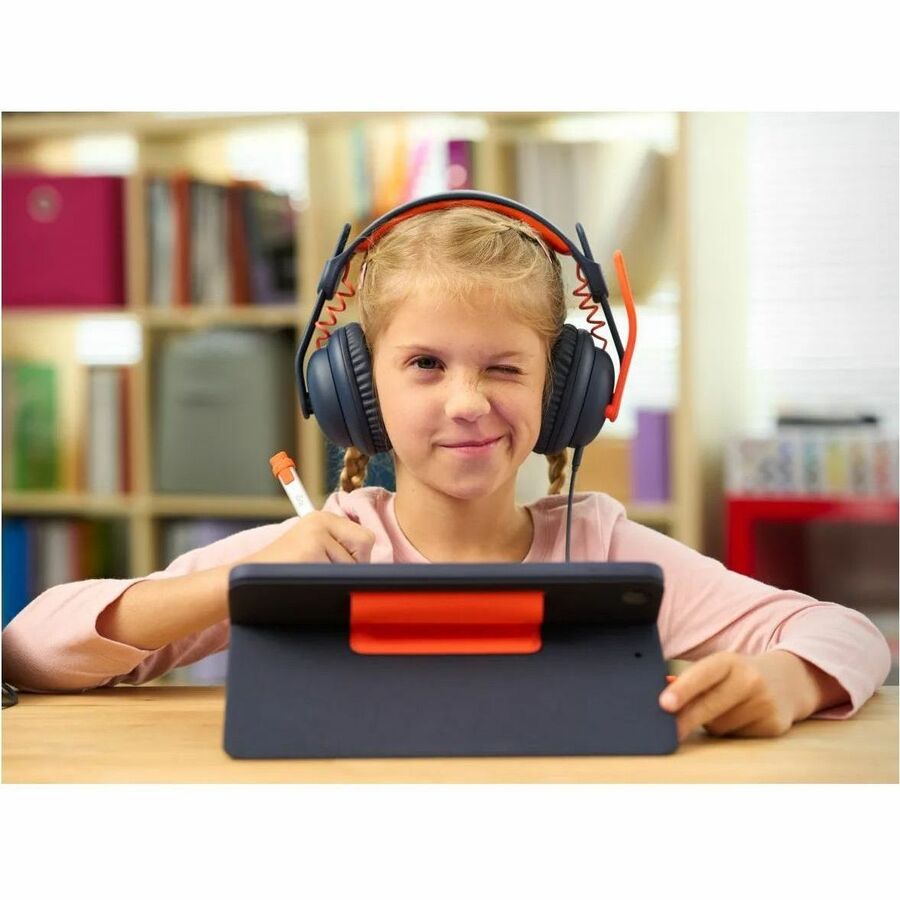 Logitech Zone Learn Headset - Stereo - USB Type A - Wired - Over-the-ear - Binaural -