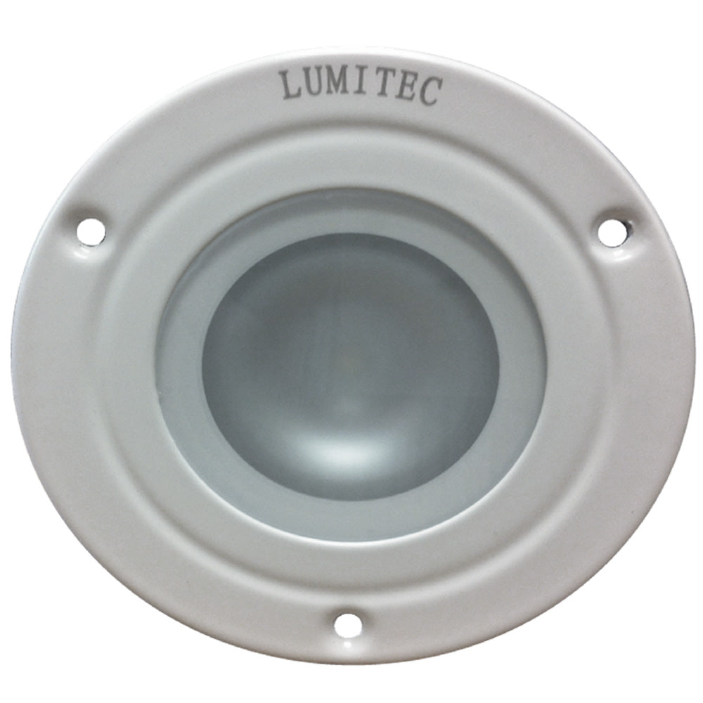 Lumitec Shadow - Flush Mount Down Light - White Finish - 3-Color Red/Blue Non-Dimming