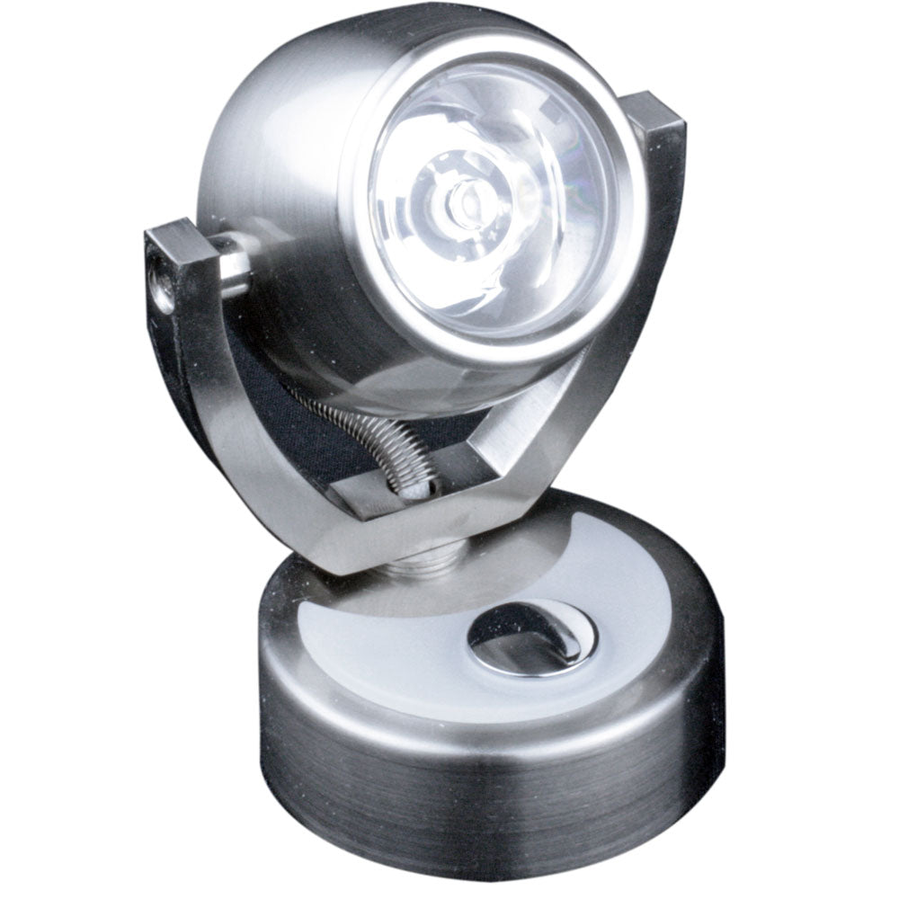 Lunasea Wall Mount LED Light w/Touch Dimming - Warm White/Brushed Nickel Finish - Rotating