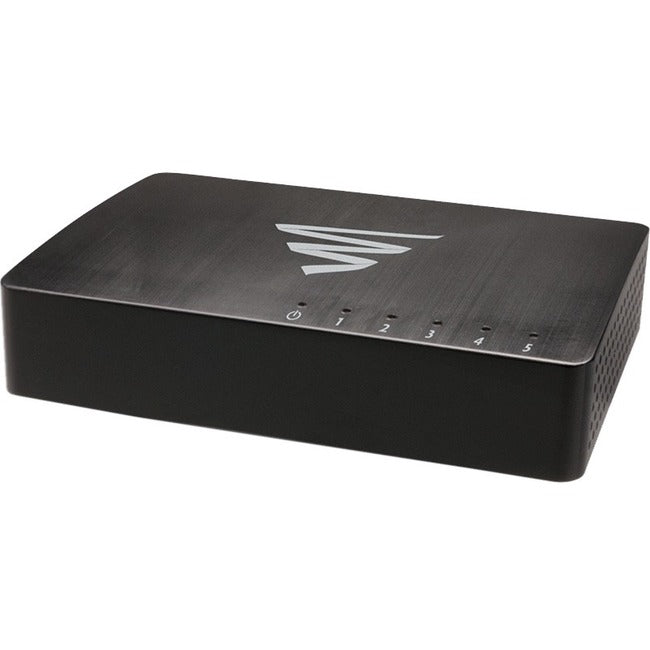 Luxul 5-Port Desktop Gigabit Ethernet Switch with US Power Cord XGS-1005