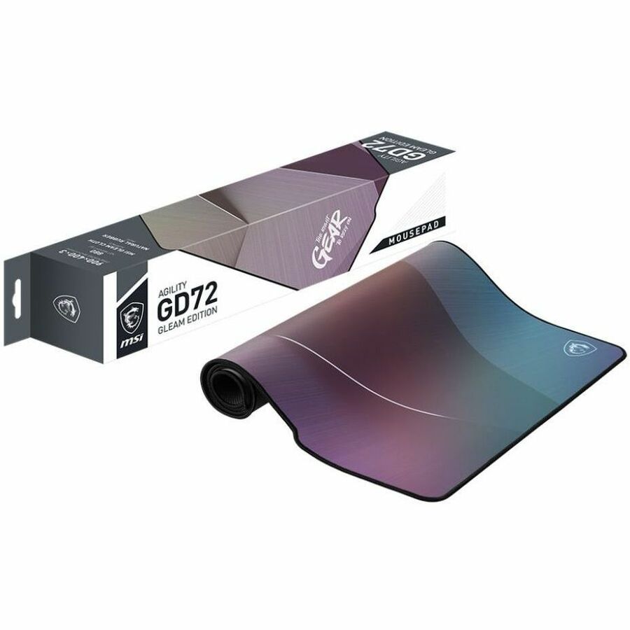 MSI AGILITY GD72 Gaming Mouse Pad - 0.12 x 15.75 Dimension - Natural Rubber - Anti-slip Sh