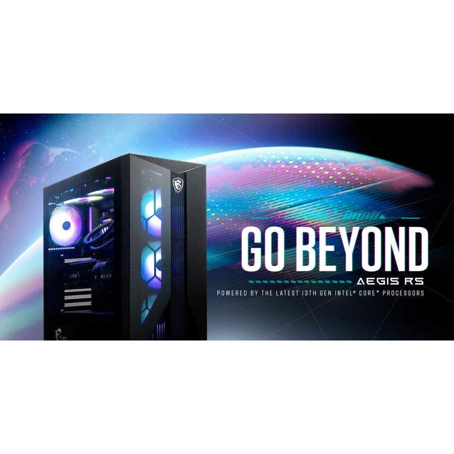 MSI Aegis RS Aegis RS 13NUE-450US Gaming Desktop Computer - Intel Core i7 13th Gen i7-1370