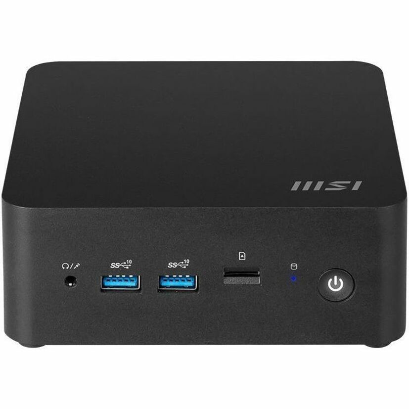 MSI Cubi NUC 010US Mini PC , Intel Core 3-100U, 8GB. 500GB, W11P, 3Y advanced replacement CUBINUC1M010